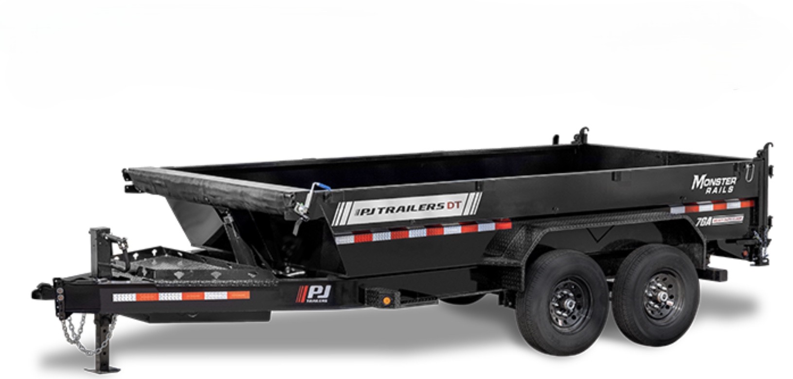 Dump Trailers - Ideal for landscaping, construction debris, and heavy-duty hauling. Available for rent in Hutchinson, Kansas