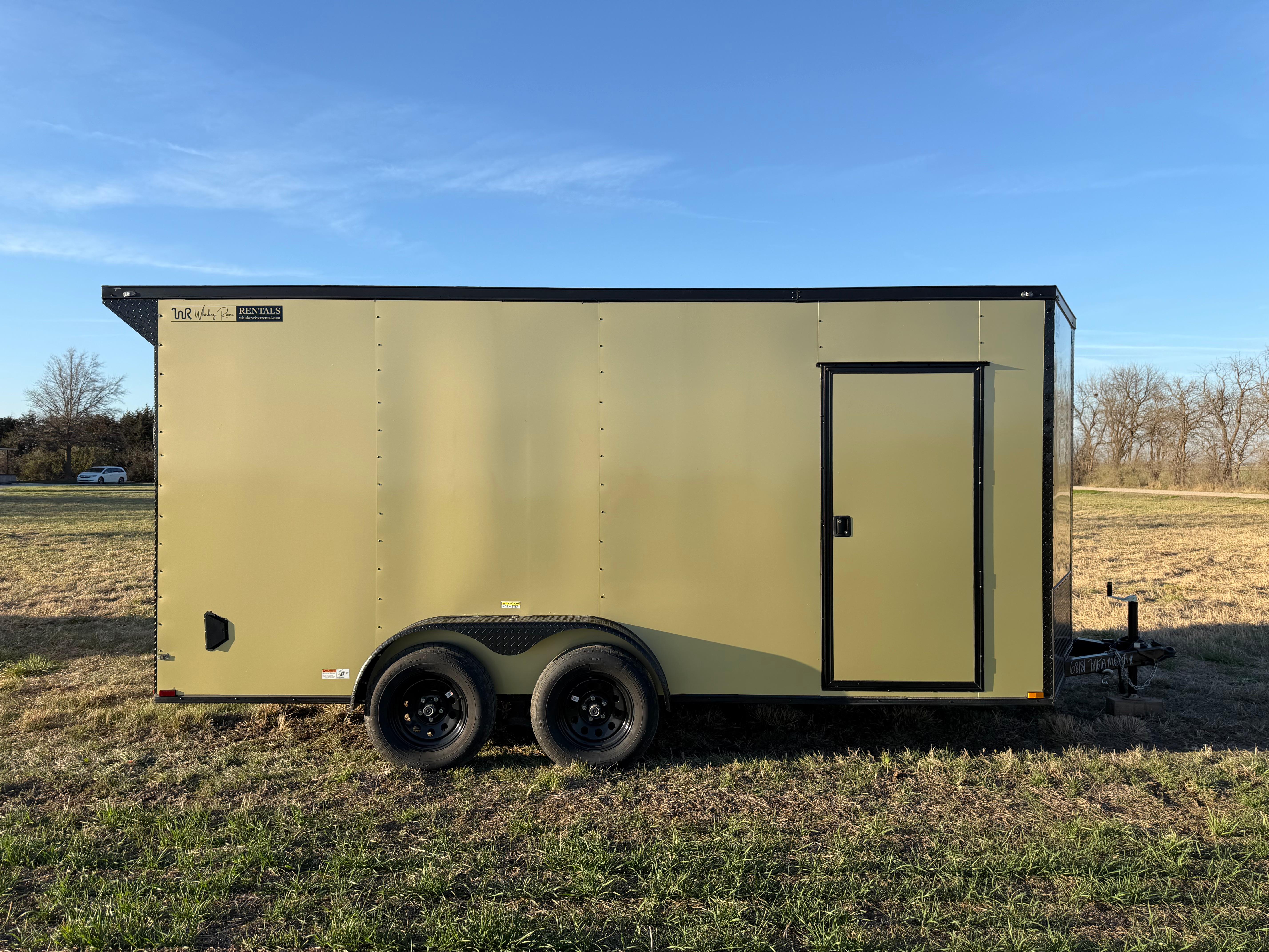 Enclosed Trailers - Weatherproof protection for valuable cargo and secure storage. Available for rent in Hutchinson, Kansas
